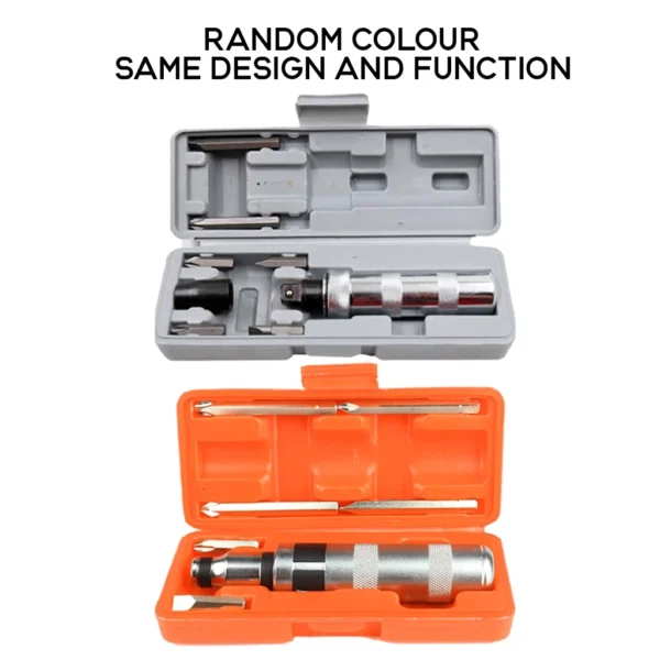 7PCS LAKONI PRO Professional Portable Heavy Duty Impact Driver Set Screwdriver for Loosening Bolts and Fasteners